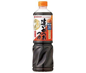 ミツカン 追いがつおつゆ2倍 1Lペットボトル×12本入｜ 送料無料 調味料 だし つゆ かつおだし 出汁