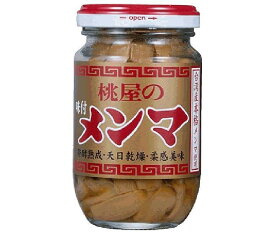 桃屋 味付メンマ 100g瓶×12個入｜ 送料無料 一般食品 メンマ 惣菜 瓶
