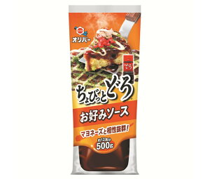 オリバーソース お好みソース ちょびっとどろ 500g×12本入×(2ケース)| 送料無料 お好み焼き ソース 調味料 どろソース