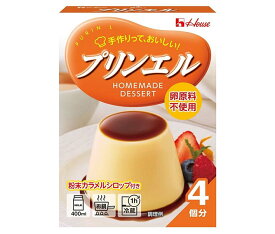 ハウス食品 プリンエル 60g×10個入×(2ケース)｜ 送料無料 お菓子 菓子材料 箱 製菓材料 プリンの素