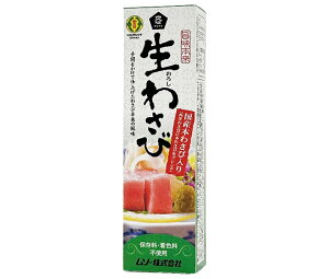 ムソー 旨味本来 生わさび(チューブ入り) 40g×10本入| 送料無料 調味料 わさび 生わさび チューブ