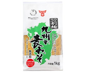 フンドーキン 32割麹 九州の麦みそ 無添加 1kg×6袋入｜ 送料無料 味噌 無添加 みそ 麦味噌 麦みそ 調味料