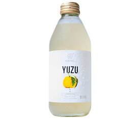 KIMINO DRINKS ゆずスパークリングジュース 250ml瓶×24本入×(2ケース)｜ 送料無料 スパークリング ジュース フルーツ 果物