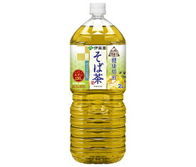 伊藤園 伝承の健康茶 健康焙煎 そば茶 2Lペットボトル×6本入｜ 送料無料 そば茶 ペットボトル お茶 カフェインレス