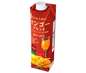 スジャータ マンゴーブレンド 1000ml紙パック×6本入｜ 送料無料 果実飲料 マンゴー 紙パック 100％ 果汁