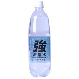 友桝飲料 強炭酸水(K) 1Lペットボトル×15本入×(2ケース)｜ 送料無料 炭酸飲料 炭酸水 ソーダ PET 割り材 プレーン