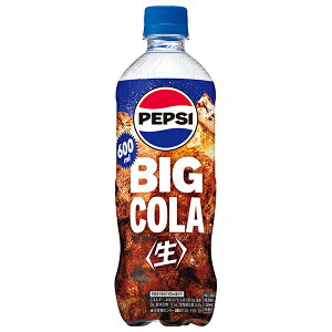 サントリー ペプシ 生 BIG COLA【手売り用】 600mlペットボトル×24本入×(2ケース)| 送料無料 炭酸飲料 コーラ PEPSI