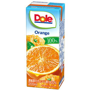 󃁃O~N Dole(h[) IW100% 200mlpbN×18{×(2P[X) [J[ ≮b  IW ʏ`100% W[X ݂