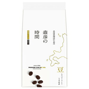 AGF 森彦の時間 豆 森彦ブレンド 140g袋×12袋入×(2ケース)| 送料無料 レギュラーコーヒー 嗜好品 珈琲 豆
