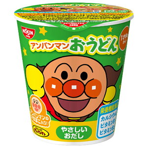 日清食品 アンパンマンおうどん やさしいおだし 32g×15個入| 送料無料 栄養機能食品 1才半頃 かまぼこ うどん