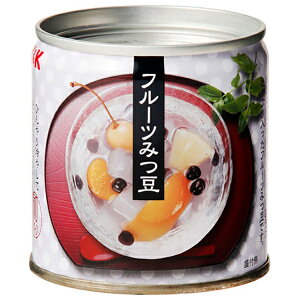 国分 K&K フルーツみつ豆 195g缶×12個入×(2ケース) メーカー 問屋直送| 送料無料 缶づめ 缶詰 果物 フルーツ くだもの