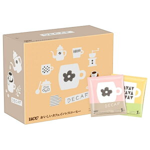 UCC おいしいカフェインレスコーヒー ワンドリップコーヒー (7g×50P)×6箱入| 送料無料 ドリップ コーヒー 珈琲 カフェインレス