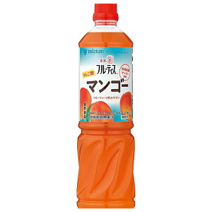 ミツカン 業務用 フルーティス りんご酢マンゴー(6倍濃縮タイプ) 1000mlペットボトル×8本入×(2ケース)| 送料無料 MIZKAN りんご酢飲料 食酢 PET 希釈用 マンゴー