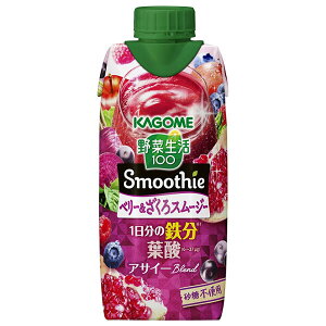 JS ؐ100 Smoothie(X[W[) x[&X[W[ 330mlpbN×12{b  X[W[ ~bNXW[X ў
