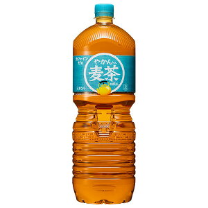 コカコーラ やかんの麦茶 from 爽健美茶 2Lペットボトル×6本入×(2ケース)| 送料無料 麦茶 カフェインレス カフェインゼロ
