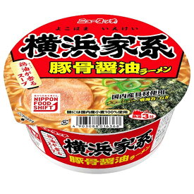 ヤマダイ ニュータッチ 横浜家系 豚骨醤油ラーメン 108g×12個入｜ 送料無料 一般食品 インスタント食品 カップラーメン 醤油ラーメン