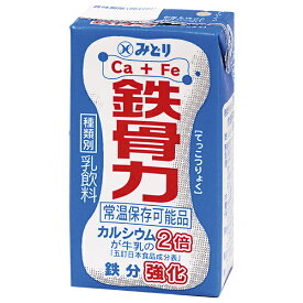 九州乳業 鉄骨力 125ml紙パック×36本入×(2ケース)｜ 送料無料 豆乳 乳性飲料 乳性 乳飲料 カルシウム 鉄