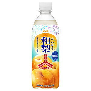 アサヒ飲料 三ツ矢 ひんやり和梨 500mlペットボトル×24本入×(2ケース)| 送料無料 炭酸飲料 三ツ矢サイダー なし 梨