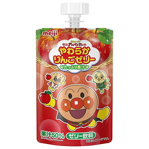 明治 それいけ!アンパンマンのやわらかりんごゼリー 100g×36本入 メーカー 問屋直送| 送料無料 果実飲料 アップル ゼリー飲料