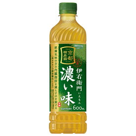 サントリー 伊右衛門(いえもん) 濃い味【手売り用】【機能性表示食品】 600mlペットボトル×24本入｜ 送料無料 お茶 清涼飲料 いえもん