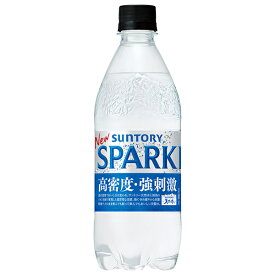 サントリー 天然水 SPARKLING(スパークリング)【手売り用】 500mlペットボトル×24本入｜ 送料無料 スパークリングウォーター 炭酸水