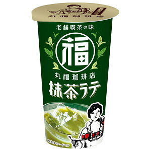 メロディアン 丸福珈琲店監修 抹茶ラテ 200g×24本入| 送料無料 丸福珈琲 昭和レトロ 喫茶店 抹茶 宇治抹茶