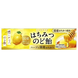ロッテ はちみつカリンのど飴 11粒×10個入×(2ケース)| 送料無料 お菓子 飴 キャンディー カリン のどあめ 蜂蜜