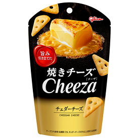 江崎グリコ チーザ チェダーチーズ 32g×10袋入×(2ケース)｜ 送料無料 チーズ おやつ スナック菓子 おつまみ