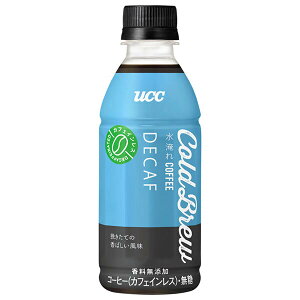UCC COLD BREW DECAF(R[hu[ fJtF) 270mlybg{g×24{b  ucc ubN R[q[   JtFCX