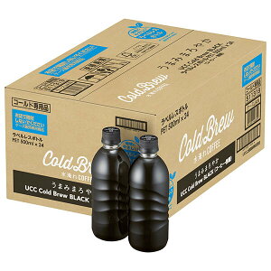 UCC COLD BREW BLACK(�R�[���h�u�����[ �u���b�N) ���x�����X�{�g�� 500ml�y�b�g�{�g��×24�{���b �������� ucc �u���b�N ���� �R�[�q�[ ����