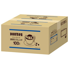 ドトールコーヒー ドトール ドリップパック 深煎りブレンド (7g×100P)×1個入｜ 送料無料 嗜好品 コーヒー類 ドリップコーヒー 業務用