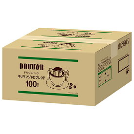 ドトールコーヒー ドトール ドリップパック キリマンジャロブレンド (7g×100P)×1個入｜ 送料無料 嗜好品 コーヒー類 ドリップコーヒー 業務用
