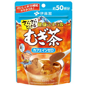 伊藤園 さらさらとける 健康ミネラルむぎ茶 40g×6袋入×(2ケース)| 送料無料 麦茶 伊藤園 むぎ茶 カフェインレス 粉末 お茶