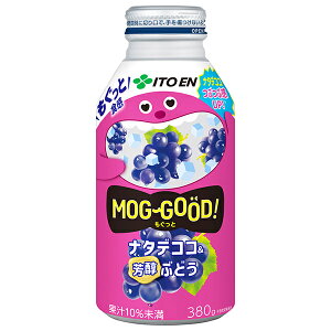 伊藤園 もぐっと ナタデココ&芳醇ぶどう 380gボトル缶×24本入| 送料無料 ナタデココ マンゴー 果汁 フルーツ 果物