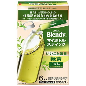 AGF �u�����f�B �}�C�{�g���X�e�B�b�N �������Ɩ��� �Β� (3.5g×6�{)×24�����b �������� Blendy �n�D�i �C���X�^���g �Β� ����