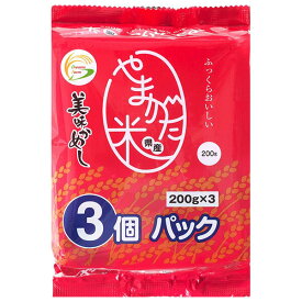 ドリームズファーム 美味かめし 山形県産米 (200g×3P)×8個入×(2ケース)｜ 送料無料 一般食品 レトルト食品 ご飯 国産