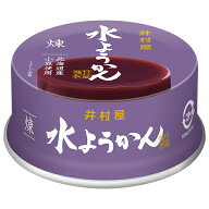 井村屋 缶水ようかん 煉 83g×32個入｜ 送料無料 水ようかん 和菓子 お菓子