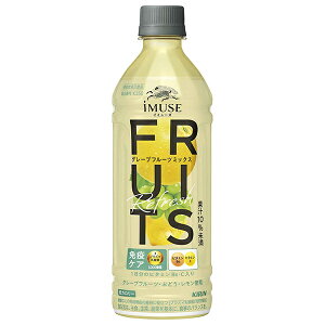 �L���� iMUSE(�C�~���[�Y) �t���[�c���t���b�V�� �O���[�v�t���[�c�~�b�N�X 500ml�y�b�g�{�g��×24�{���b �������� �@�\���\���H�i �v���Y�}���_�� �O���[�v�t���[�c �Ɖu�P�A