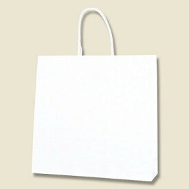 紙袋　手提げ袋　スムースバッグ　3才N　白無地（25枚）　巾320×マチ115×高320mm　正方形