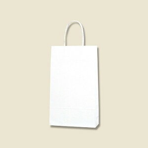 紙袋 手提げ袋 スムースバッグ 4才 白無地(25枚) 幅210×マチ80×高350mm