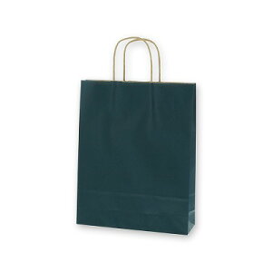 手提げ紙袋 25CB MS1 未晒紺C(50枚) 幅270×マチ80×高340mm A4サイズの収納に最適 25チャームバッグ