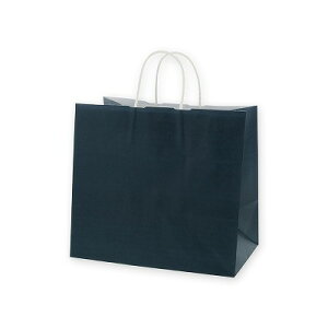 手提げ紙袋 25CB 32-4 藍(50枚) 幅320×マチ200×高290mm 25チャームバッグ