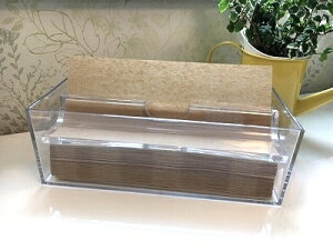 デスコ ペーパータオルケース 透明 クリア シンプル 詰め替え おしゃれ ペーパータオル 手拭き 飲食店 お手洗い