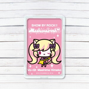 SHOW BY ROCK!! ܂܂!!@s[J+ICJ[hz_[ }VqR   pXP[X  ICJ[h suica PASMO D Rrj nanaco WAON Ј ID`FbN dq}l[ J[