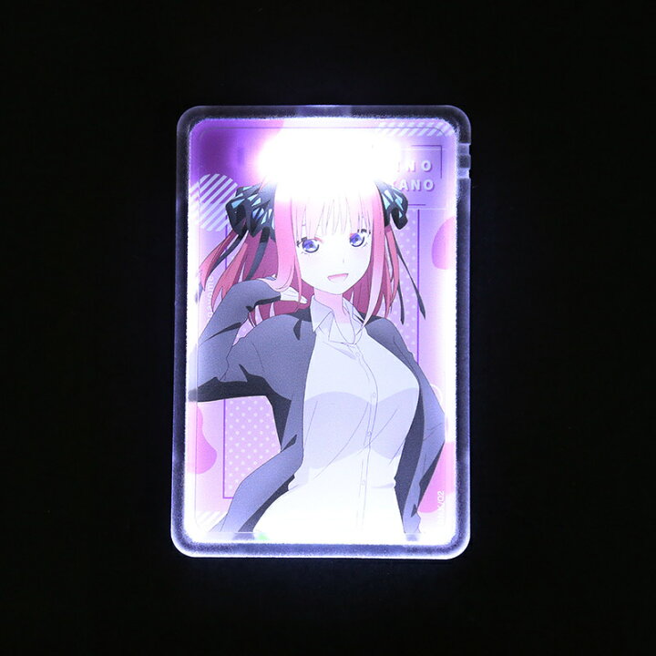 楽天市場 五等分の花嫁 二乃 Piica ピーカ Icカードホルダー ピーカ 光る パスケース 定期入れ Icカードケース Suica Pasmo Icoca 自動改札 コンビニ決済 Nanaco Waon 社員証 Idチェック 電子マネー カード決済 Led 非接触型 裏面 再剥離 Icカードステッカー Pcp