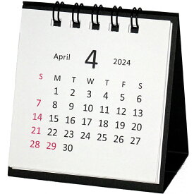 2024年 卓上カレンダー4月始まりタイニー アイボリー CTN-612