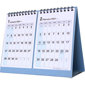2024年 卓上カレンダー1月始まりツインプランナーCT-503