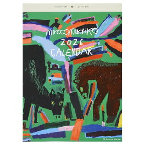 グリーティングライフ 2026年 カレンダー ミロコマチコ 壁掛け C-1674-MR