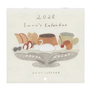 �A�N�e�B�u�R�[�|���[�V���� 2026 �J�����_�[ �Ǌ|�� �g�r�}�c�V���E�C�`���E Swan��s Calendar 26ACL-80 2026�N