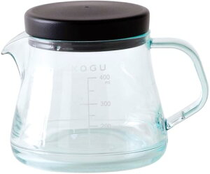 KOGU ����l�� ����Ȃ��R�[�q�[�T�[�o�[ 400ml ���{�� �H���Ή� �d�q�����W�Ή� �y�� �ڐ��t�� 1~2�t�p �g���C�^�� �h���b�v